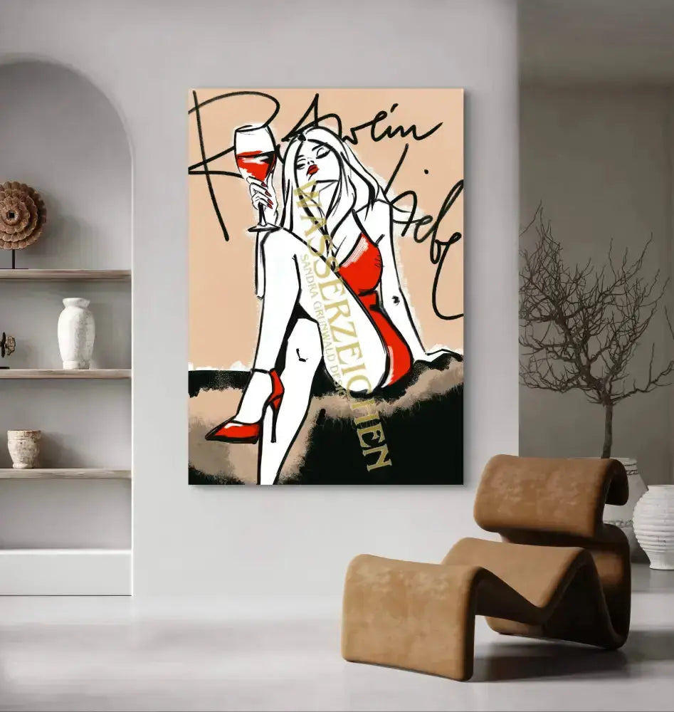 RED WINE LOVE SANDRAGRUNWALDDESIGN
