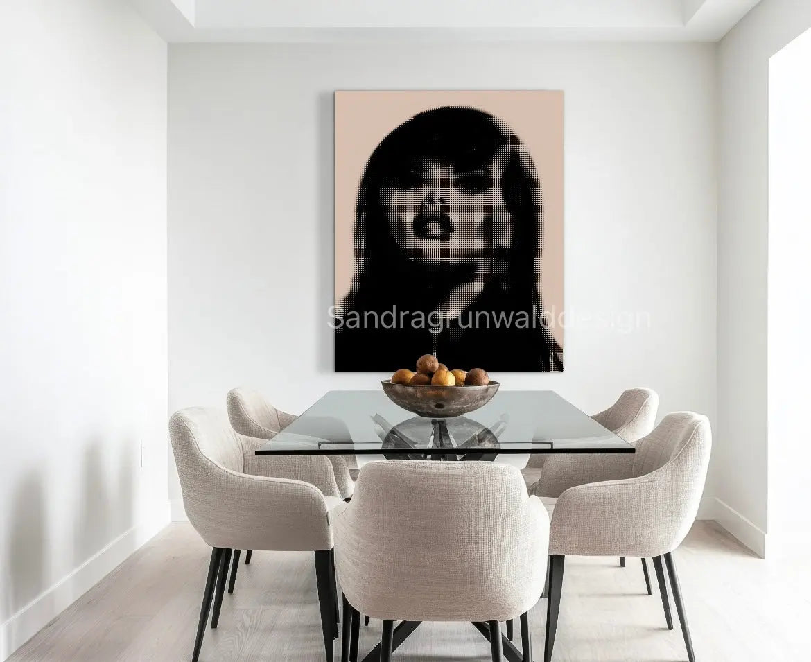 FRAGMENTED FACE SANDRAGRUNWALDDESIGN