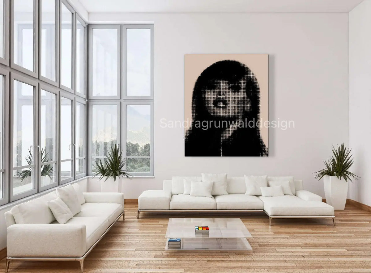 FRAGMENTED FACE SANDRAGRUNWALDDESIGN